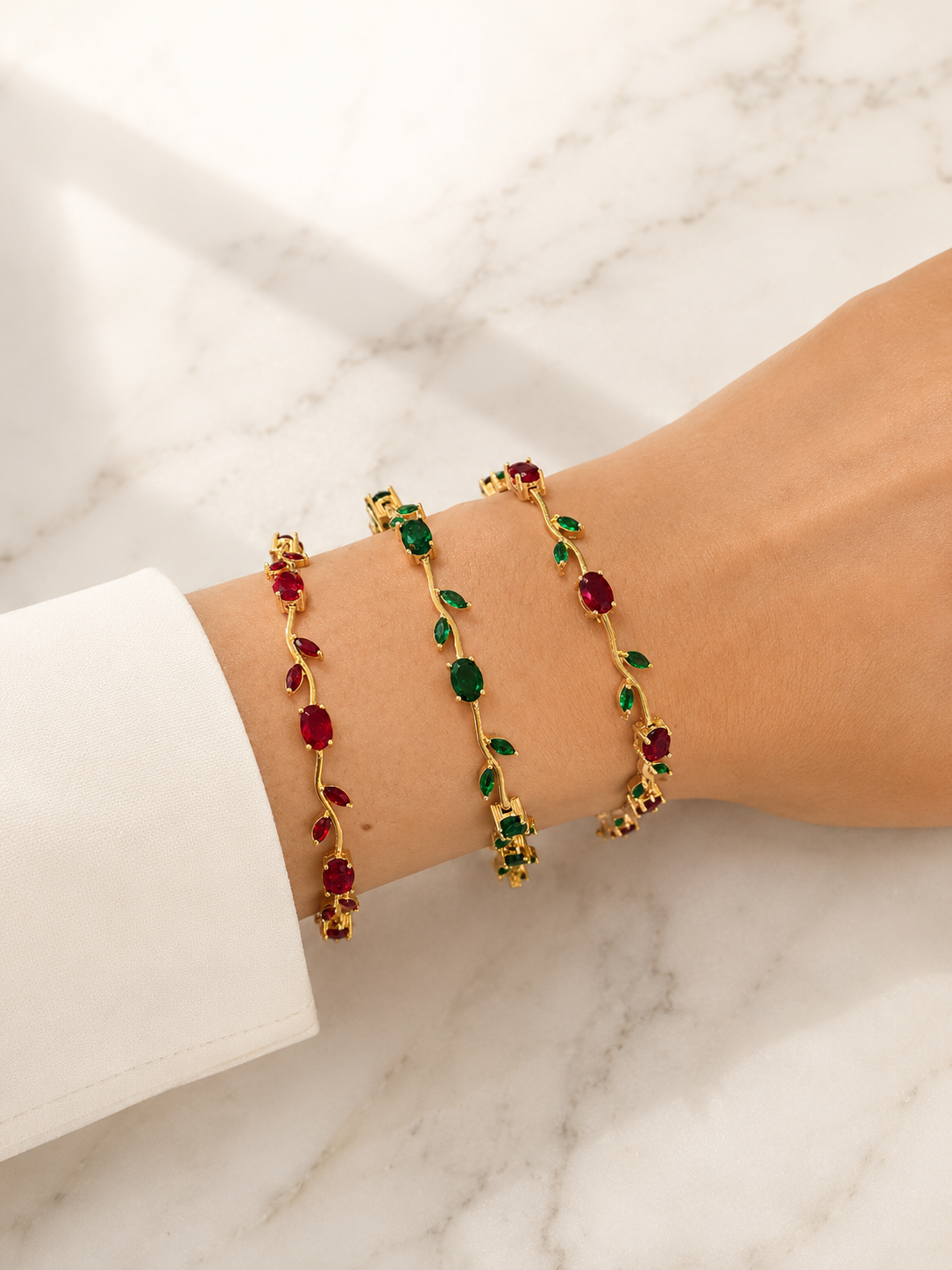 Vine Luxe Gemstone Bracelet