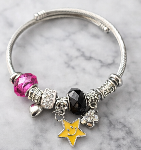 Charm Glow Bracelet – Stainless Steel