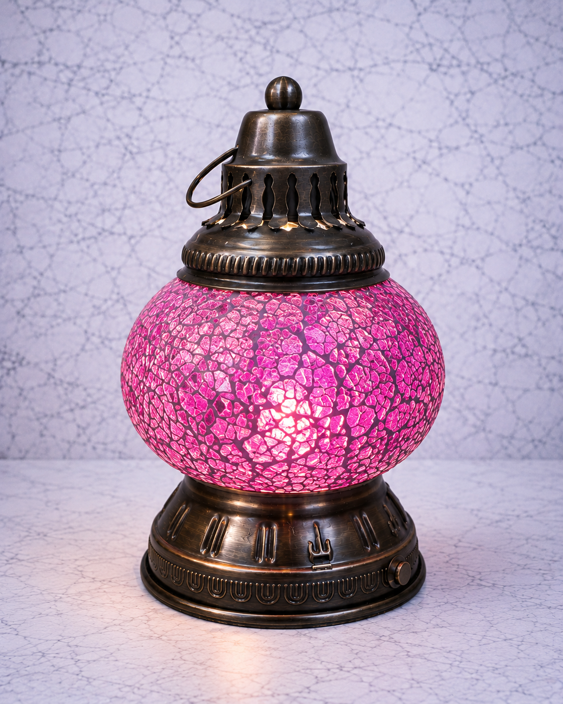 Rechargeable Mosaic LED Table Lamp Collection