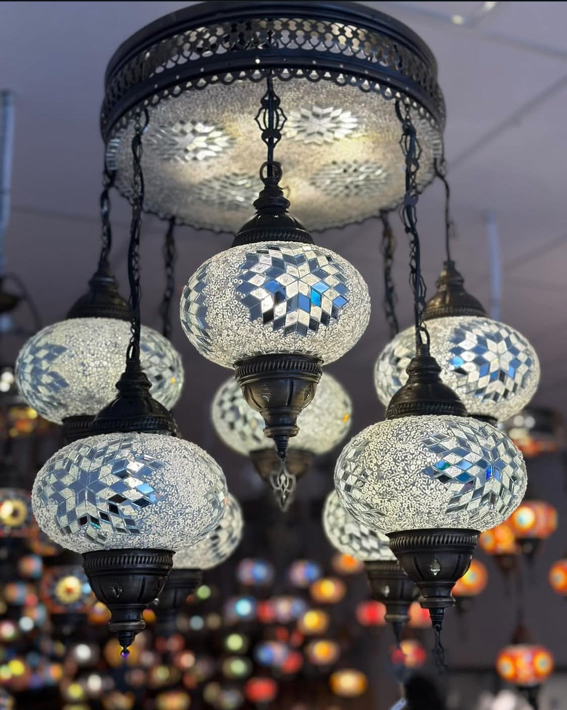 Ceiling Mosaic Lamp