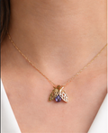 Golden Bee Pendant Necklace