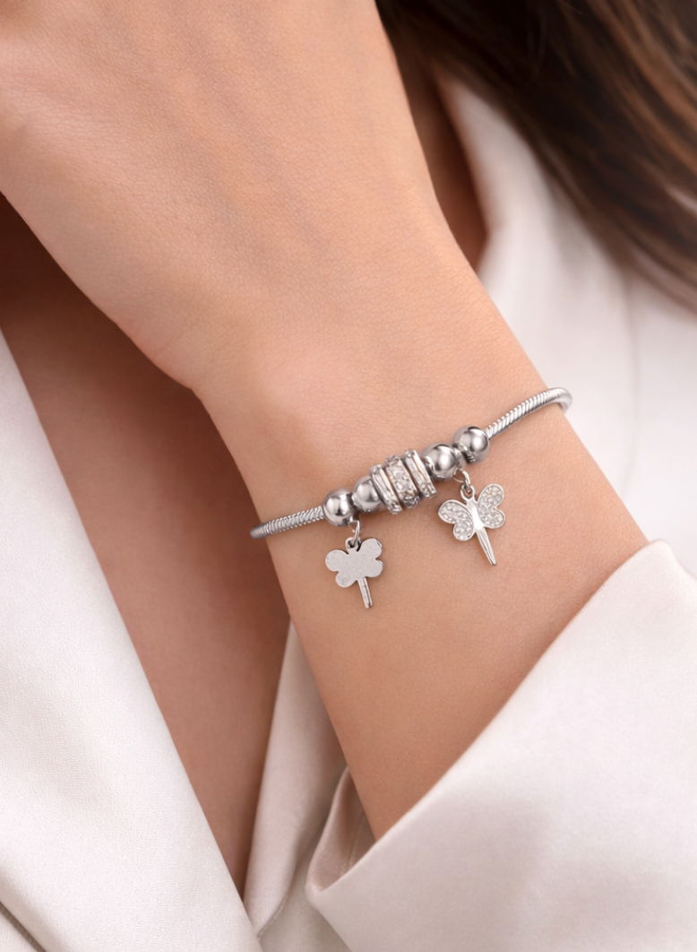 Butterfly Charm Bracelet
