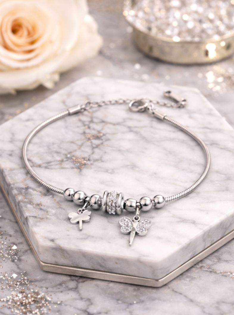 Butterfly Charm Bracelet