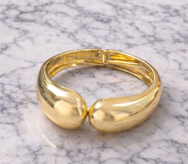 Golden Glow Cuff Bracelet