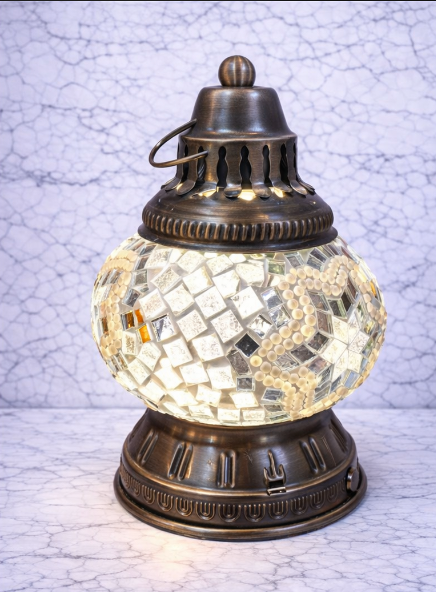 Rechargeable Mosaic LED Table Lamp Collection