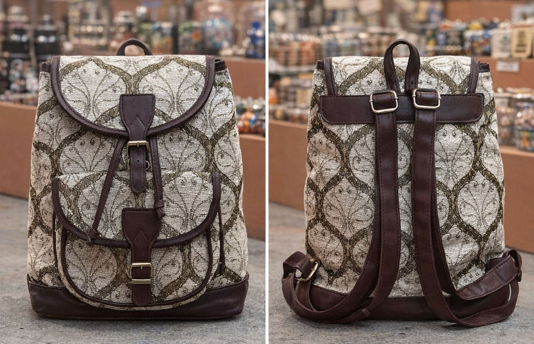 Genuine Leather Multi-Colour Backpack