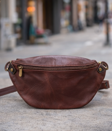 Genuine Leather Waist Bag