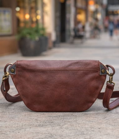 Genuine Leather Waist Bag