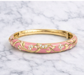 Pastel Luxe Enamel Bangles