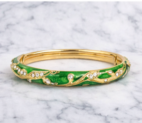 Pastel Luxe Enamel Bangles