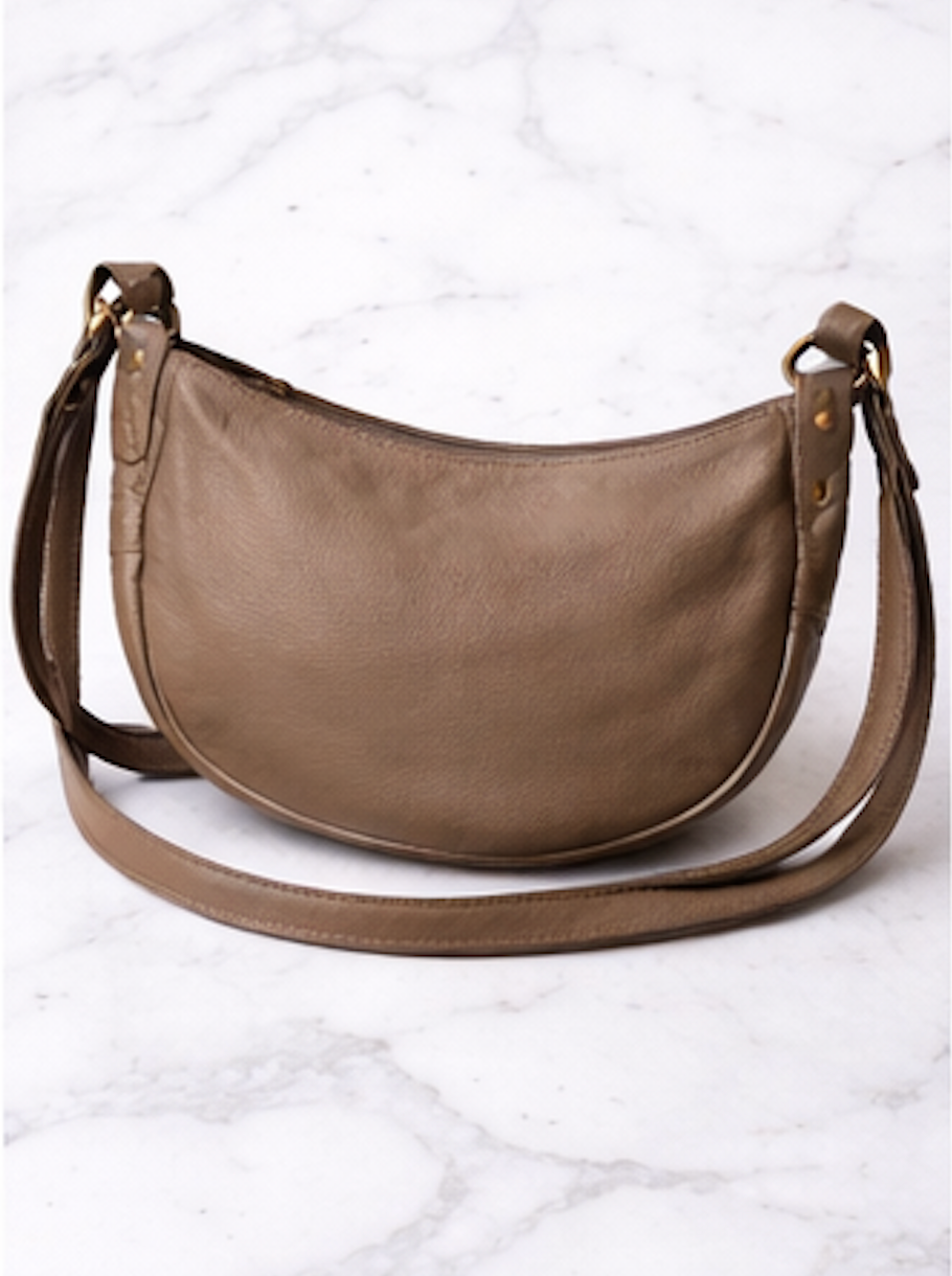 Metro Crescent Shoulder Bag