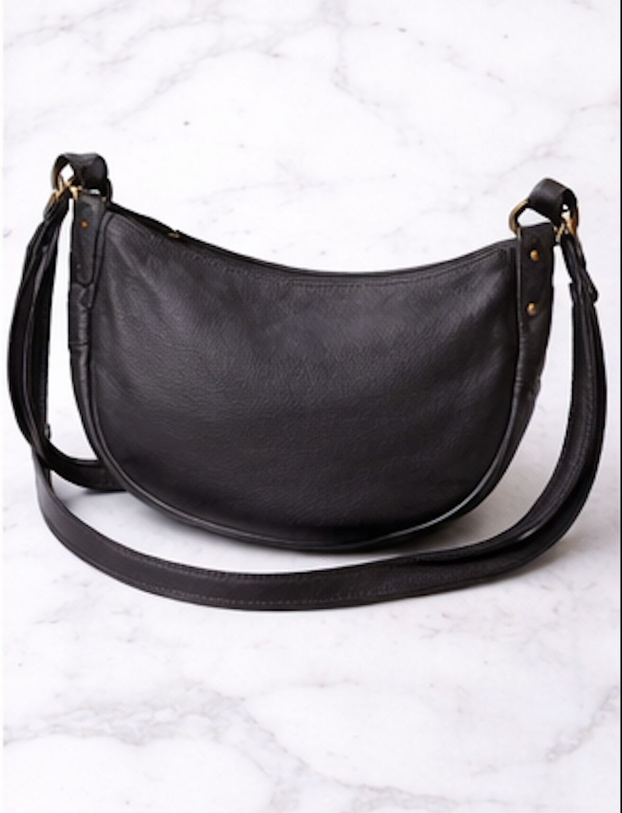 Metro Crescent Shoulder Bag